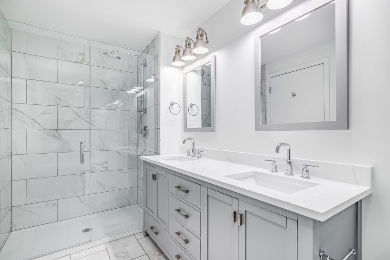 Bathroom Upgrade with Marble Accents